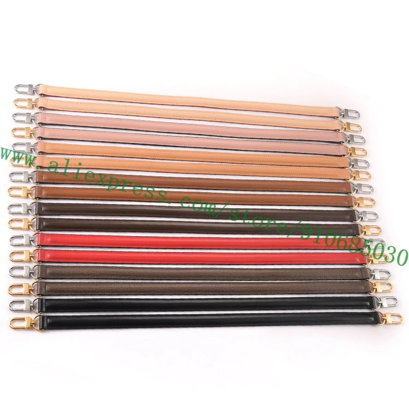 62cm Real Calfskin Shoulder Strap Bag Carry Belt For Designer Women Handbag Lady Purse 8 Color Raising Ridge Style