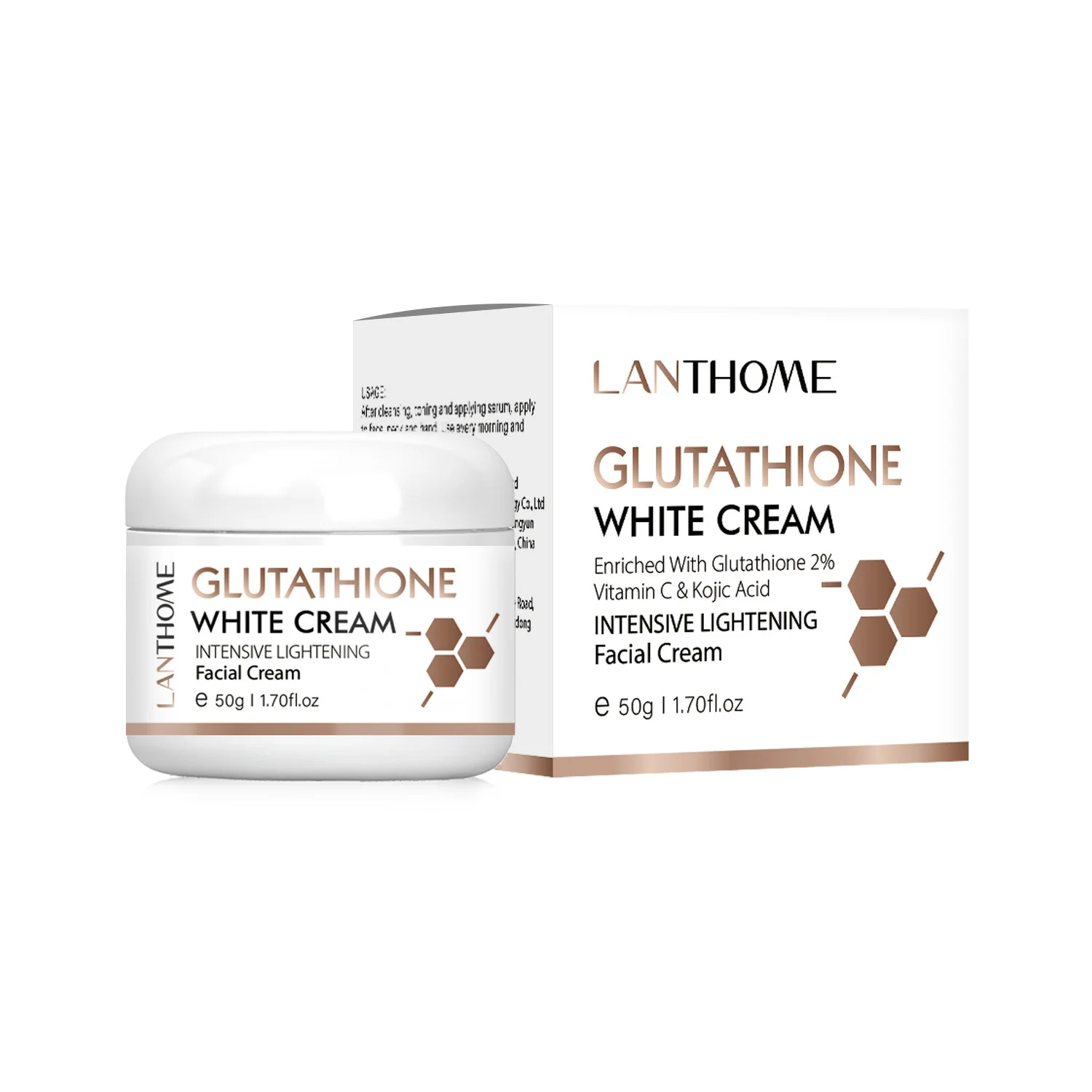 Glutathione Whitening Freckle Face Cream Remove Dark Spots Lighten Melasma Melanin Fade Acne Scars Anti-Aging_voghion.com