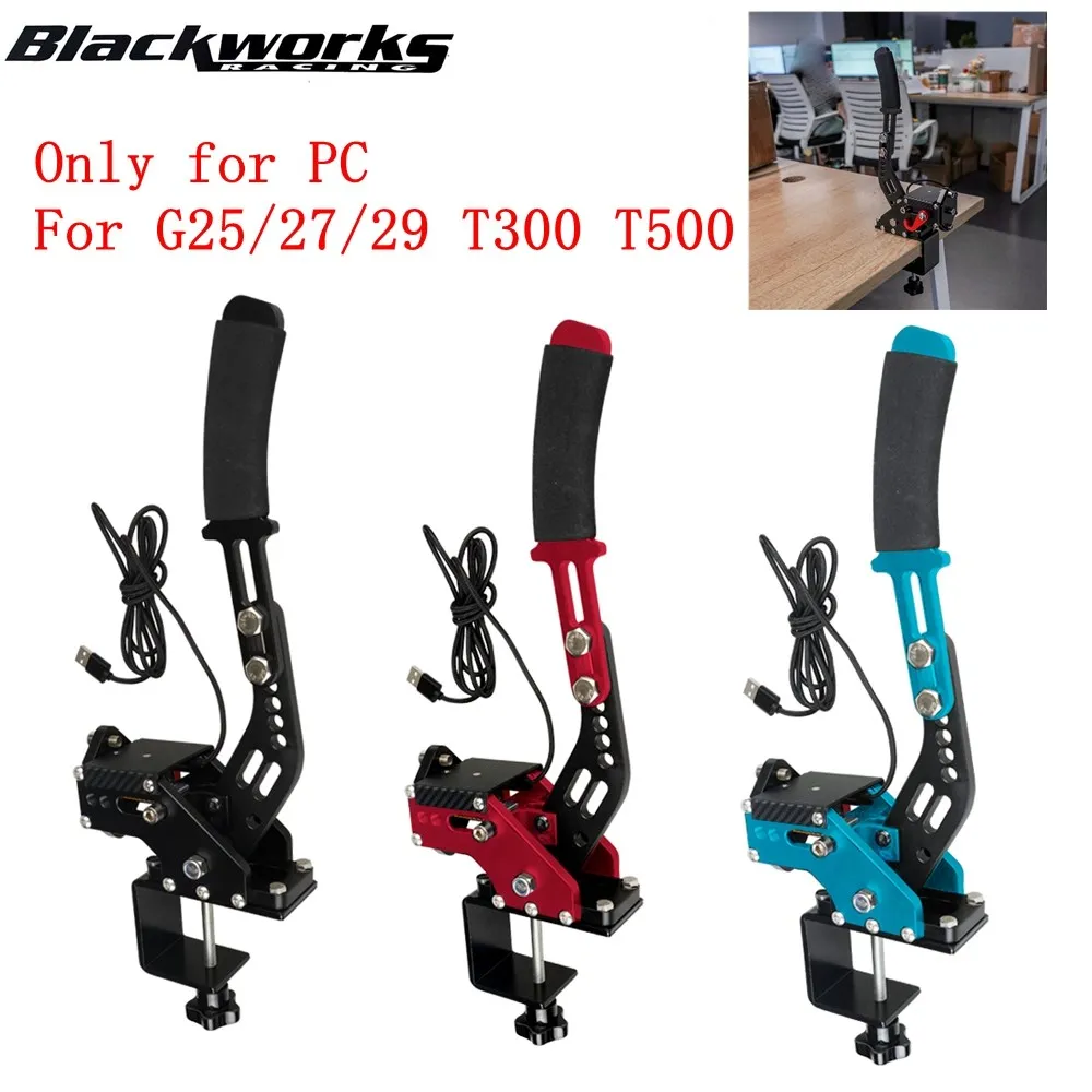 Universal Racing Game PC USB Handbrak &Fixed Bracket For G25/27/29 T300 T500 Racing Games Fanatecosw Dirt Rally