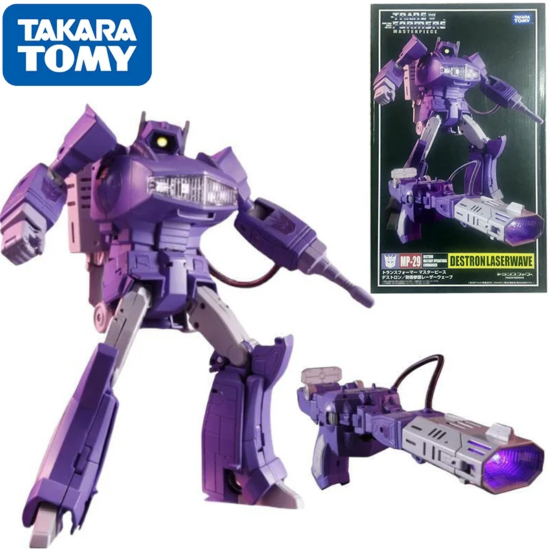 Tomy Takara Трансформеры дестрон Laserwave Shockwave фигурка MP29 шедевр робот аниме экшн-модель коллекционные игрушки подарок