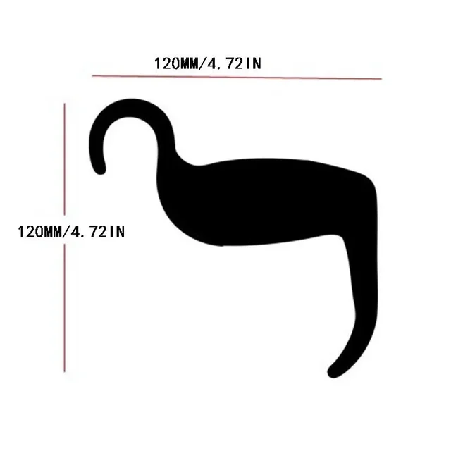 Perfect Contour Curve Stencil Eyebrow Shaper Makeup Tools Eyeliner Cards Face Cheek Nose Makeup Model Beauty Make Up Accessories 6