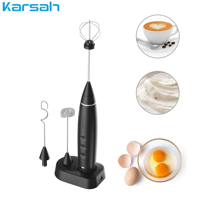 Electric Milk Frother Handheld Mini Foamer Coffee Maker Egg Beater For  Chocolate Cappuccino Portable Milk Frothers Appliances - AliExpress