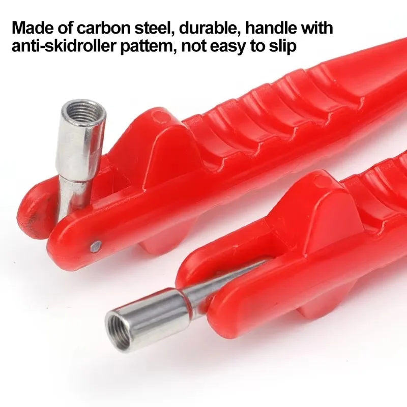 Car Tire Valve Stem Puller Tube Metal Tire Repair Tools Metal Car Puller Wheel Remover Installer Repair Accessories