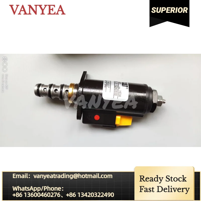 

Factory Price E320B E320C E320D Excavator Hydraulic Pump Solenoid Valve 121-1490 121-1491 111-9916 for Caterpillar Spare Parts