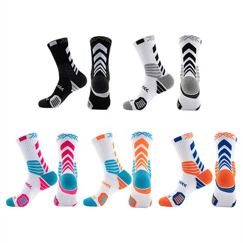

New Style Football Socks Grip Anti Slip Soccer Middle Tube Socks Sports Men Women Baseball Rugby Socks