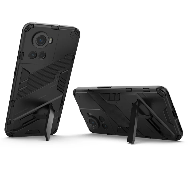 OnePlus Ace 5G Shockproof Magnetic Armor Protective Phone Case with Stand Holder