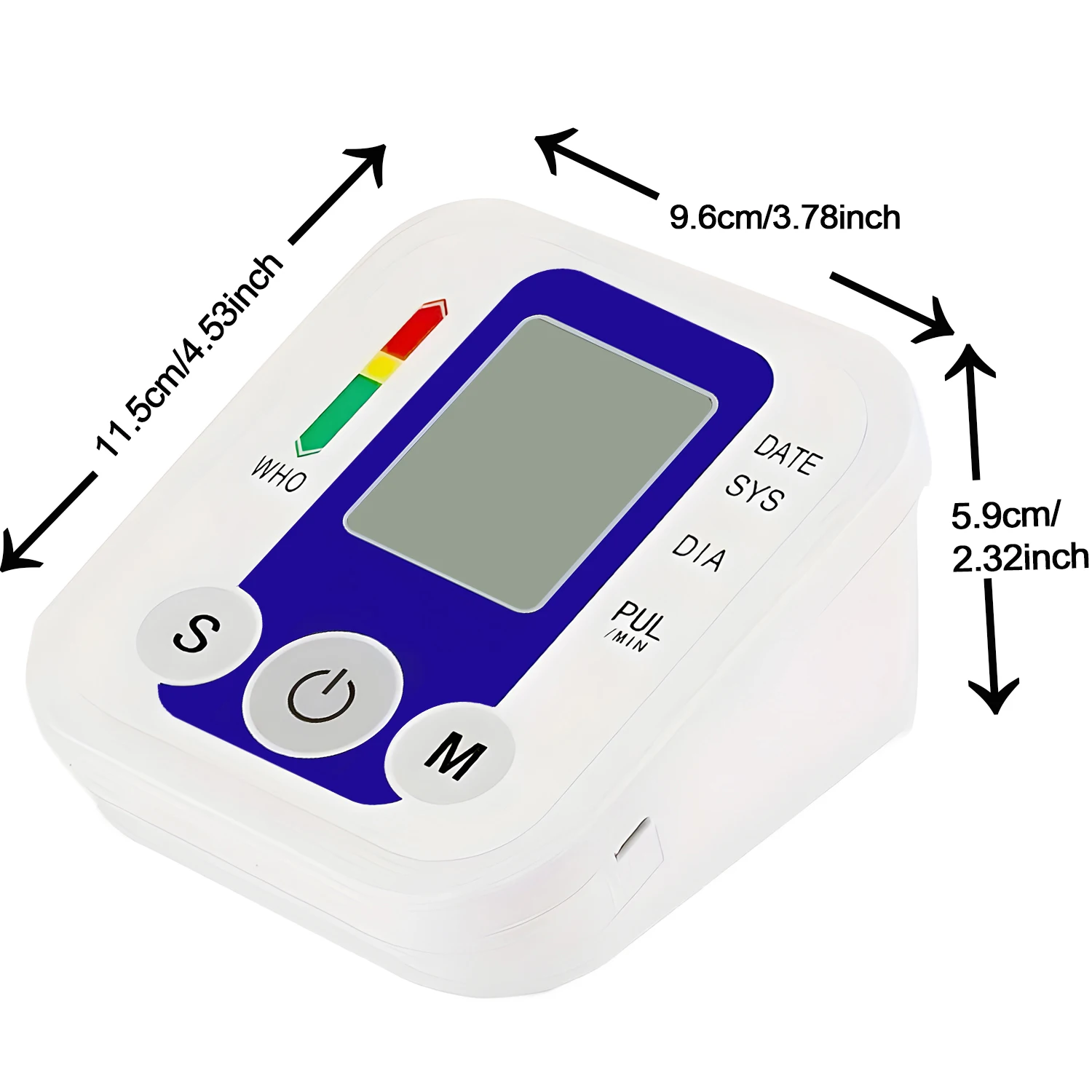 Medical Health Care Automatic Electric Sphygmomanometer Wrist Machine Blood pressure monitor fast get result Bp Monitors