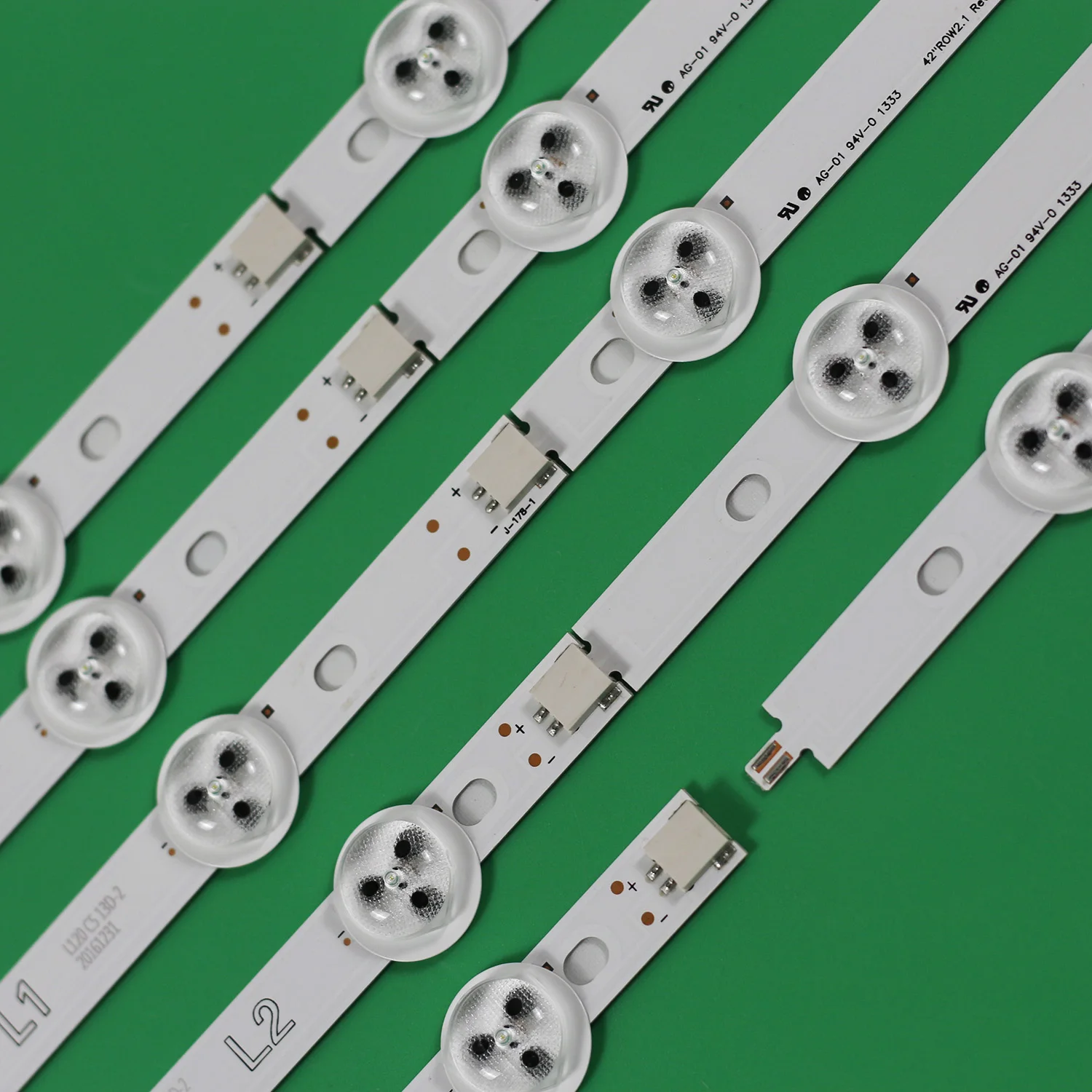 Kit de Tira de Luz Led para lg 42ln5400 42ln541v Lc420due sf r3 6916l1385a 6916l-1386a 6916l-1387a 6916l-1388a Novo 10 Pcs - Imagem 4