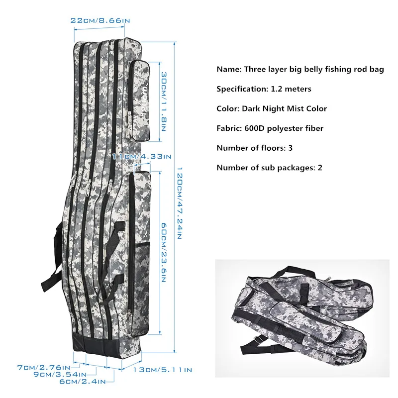 Foldable Sea Fishing Bag 2