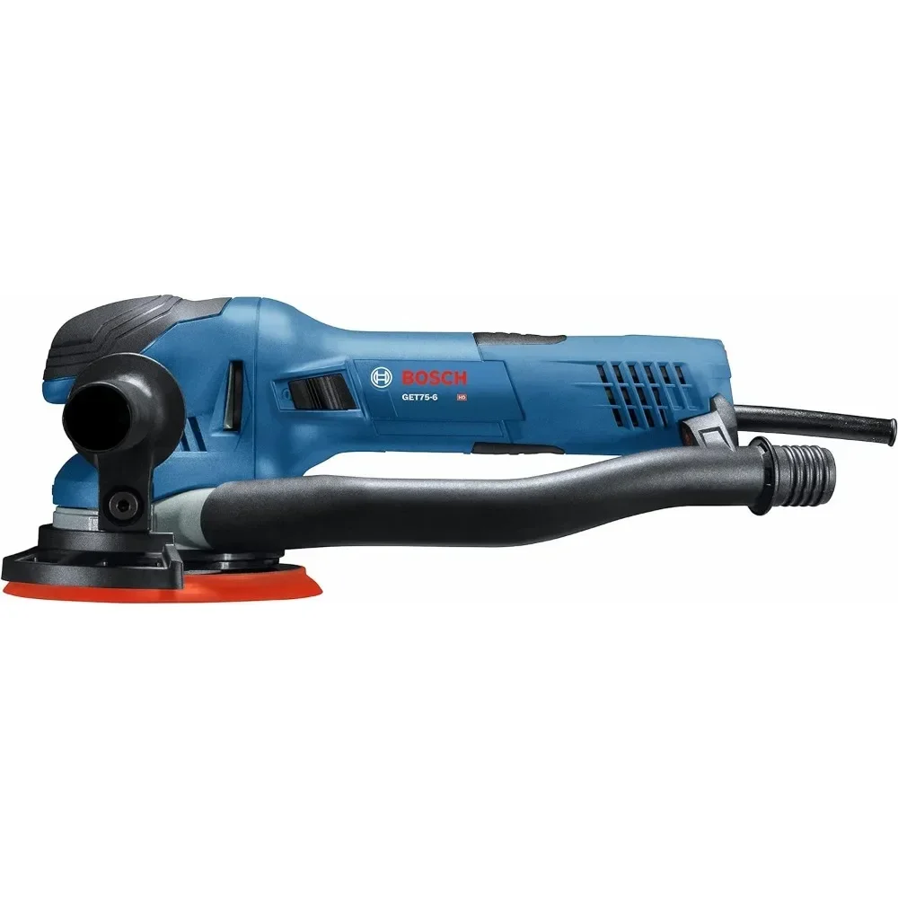 Power Tools-Electric Orbital Sander, Polisher-7.5 Amp, Corded, 6"" Disc Size features Two Sanding Modes