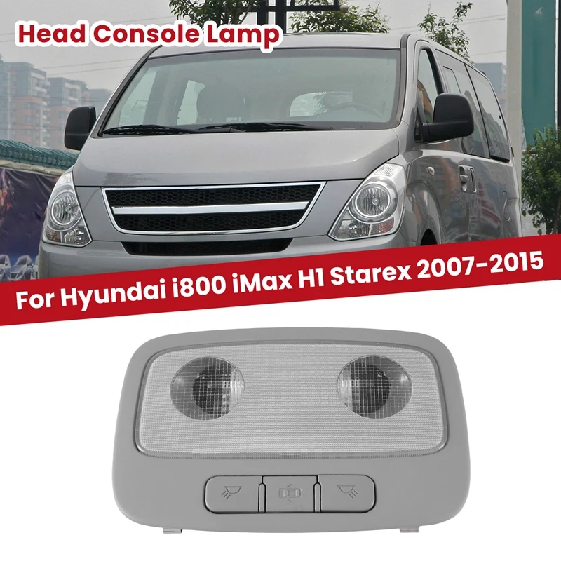 

92870-4H100 Gray Car Head Console Lamp Reading Lamp For Hyundai I800 Imax H1 Starex 2007-2015 928704H100TX