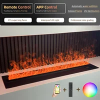 Water Vapor Fireplace Germicidal UV Lamps Customized 3D Flame Electric Fireplace Tv Stand Inserts Living Room Decorative