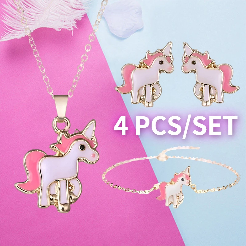 Unicorn Jewelry Set