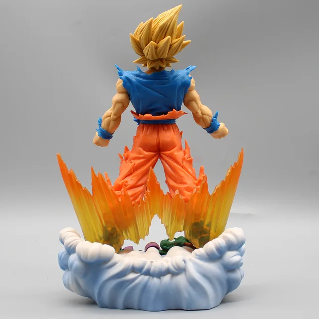 23cm Dragon Ball Z Anime Figure Frieza Son Goku GK Gazing At Each Other  Akimbo Statue Pvc Action Figurine Collection Model Toy - AliExpress