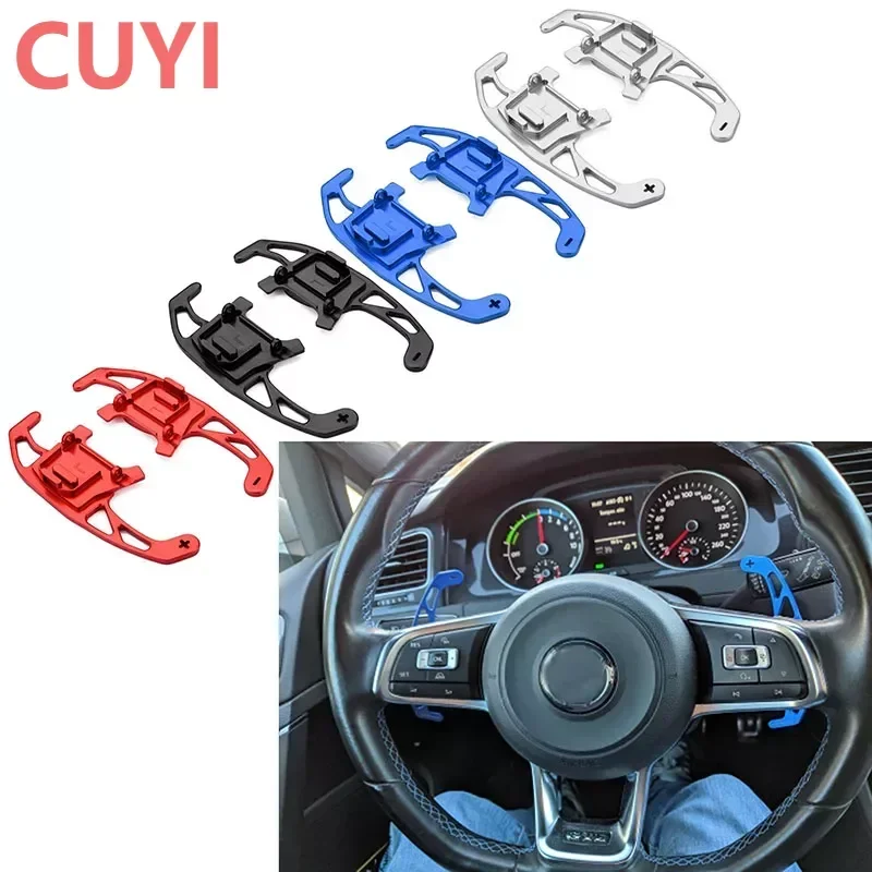 

Автомобильный рычаг переключения передач на руль для DZ VW GOLF GTI R GTD GTE MK7 7 POLO GTI Scirocco Tiguan Rline PASSAT