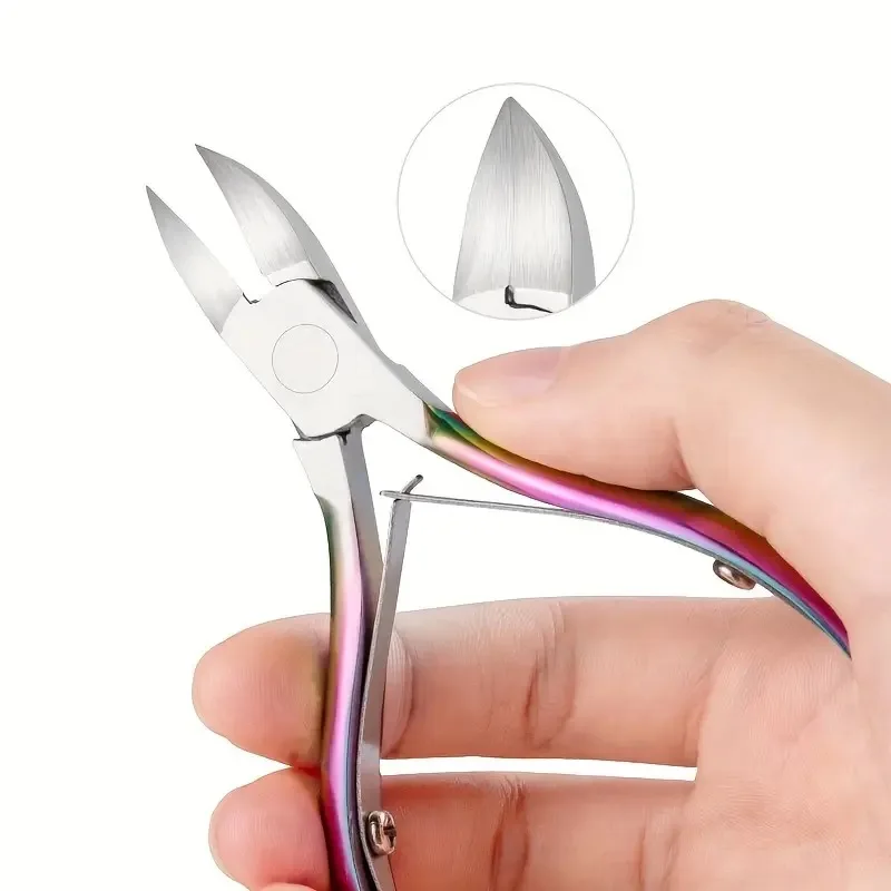 Professional Nail Cutter Nipper Scissors Stainless Steel Dead Skin Remover Pedicure Eagle Beak Pliers Manicure Hand Care Tool