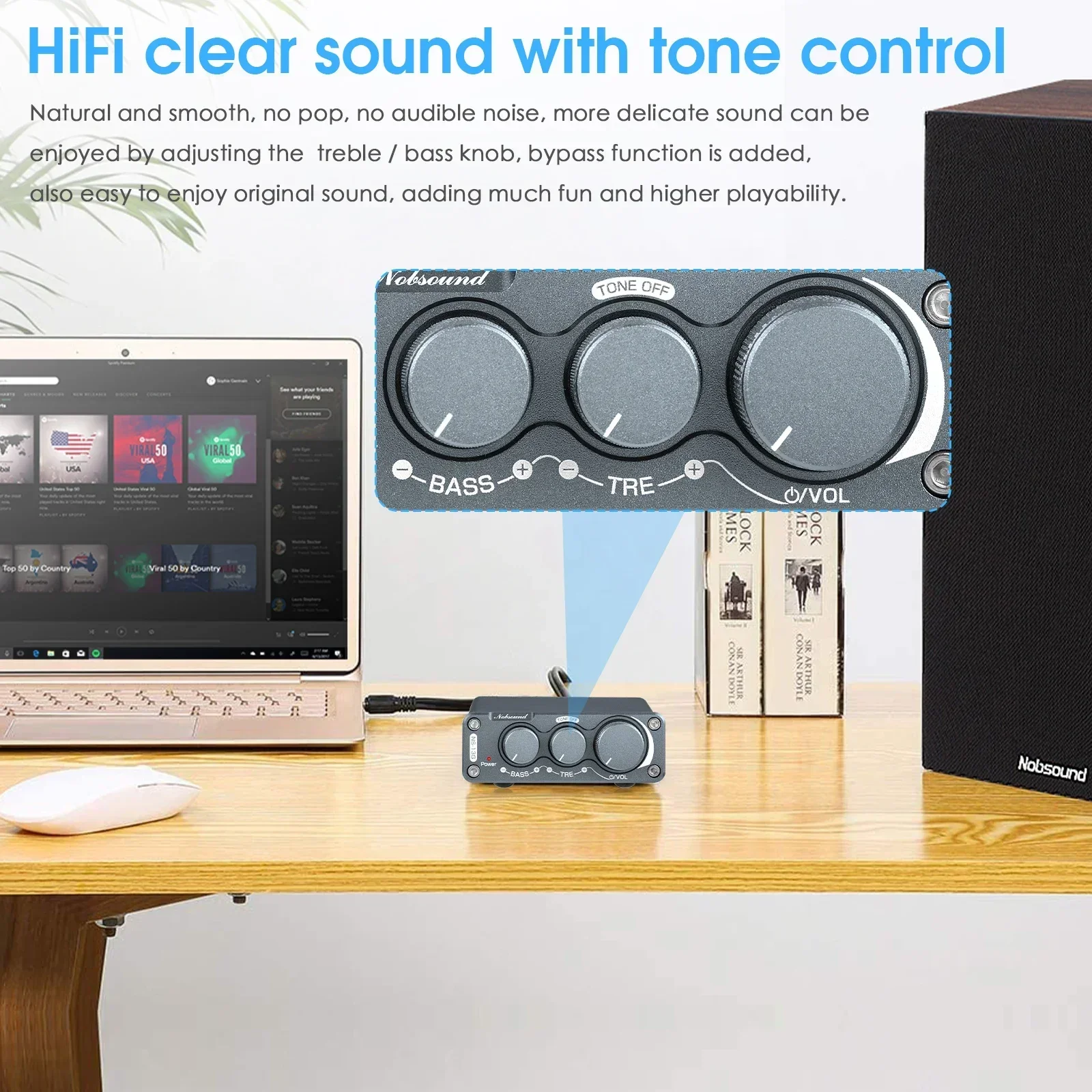 Mini amplificateur audio Bluetooth, 50W, 2 canaux, amplificateurs de  puissance numériques, son HiFi, système sonore domestique pour bureau,  studio, maison - AliExpress