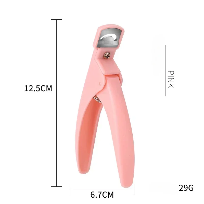 Professional Nail Art Clipper Special Type U Word False Tips Edge Cutters Colorful Guillotine Cut False Nail Knife Tools nail clipper set nail clipper nail scissors set nail clippers manicure nail clipper set nail clippers kit