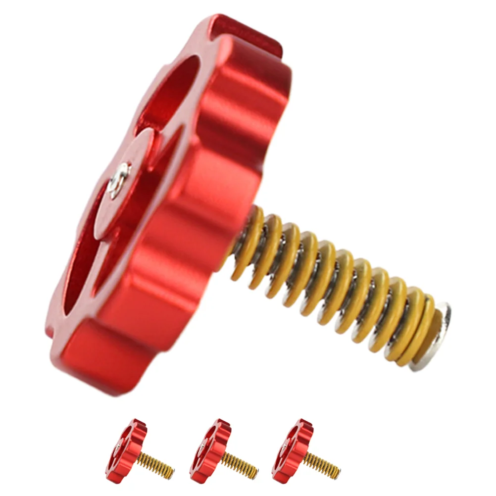 Hot Bed Leveling Assembly Printer Screws Parts Die Springs for Mould Nut 3d Replacement Accessory