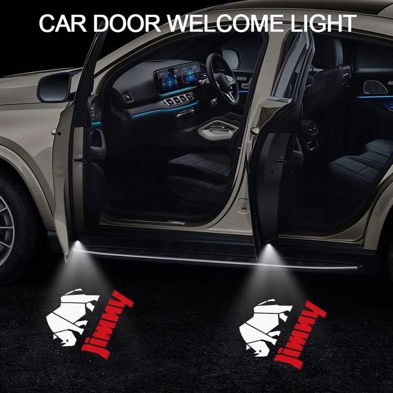 Car Door Lights Logo Projector Car Door Logo Projector Lights For Suzuki JIMNY 20092020