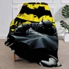 Super Hero B-BatmanS Cool Blanket Soft Plush Nap Sofa rug for Living Room Warm Office Bedroom Birthday Home Travel Kid Gifts 3