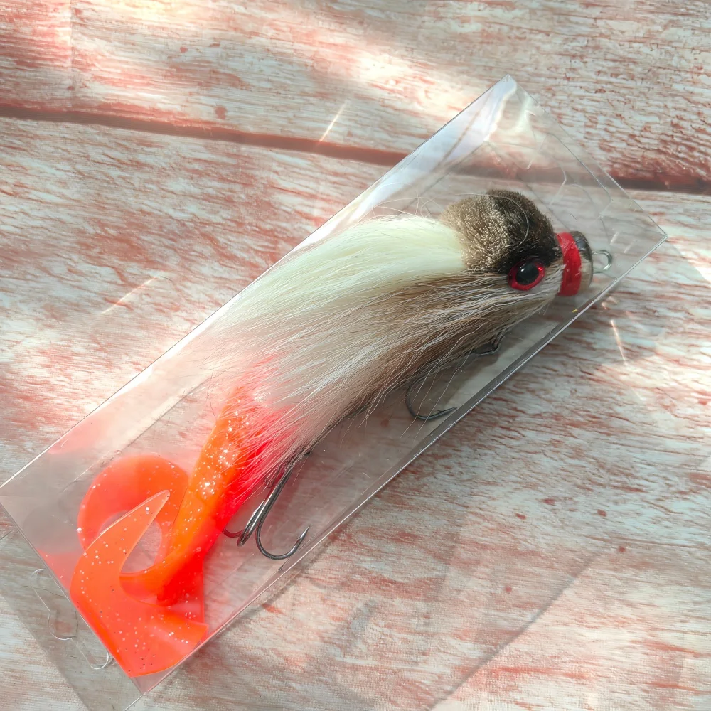 22 cm/36 g Multi Jointed Swimbait Harter Kunstköder Maus Angelköder für Hechtbarsch Weicher künstlicher Angelköder
