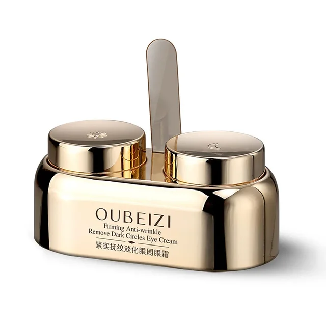 Crème pour les yeux de jour, 40g, Double soins pour la peau, réduit les cernes, raffermit le Contour des yeux, Anti-rides, poches, soins pour les yeux 1