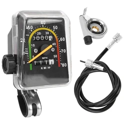 Waterproof Mechanical Odometer Bike Speedometer and Computer (1SET)