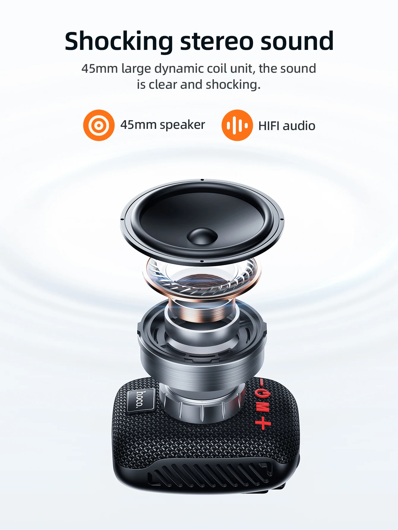 HOCO HC35 Portable Bluetooth Speaker for Bike