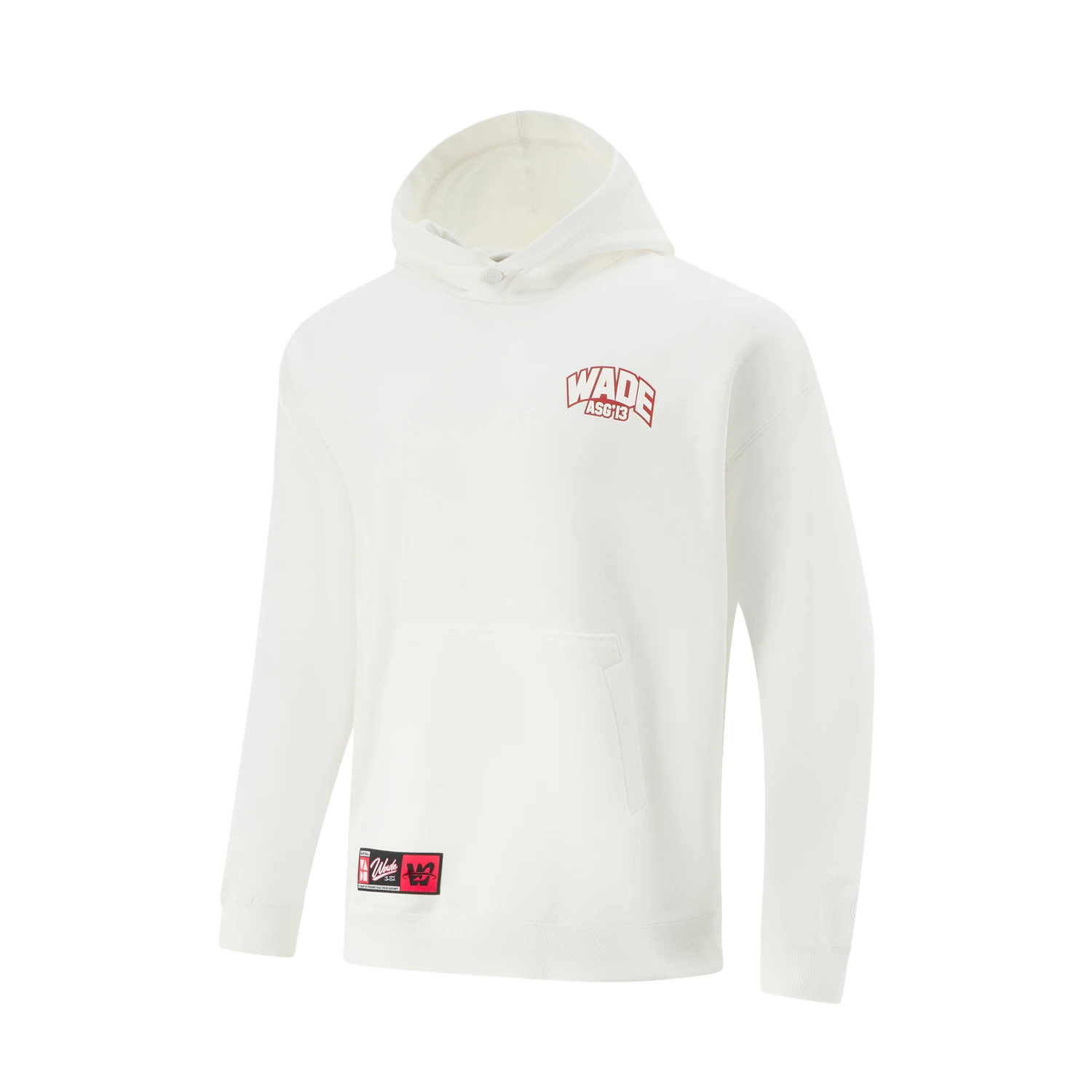 Li-Ning Men Wade Hoodie WARM AT Winter Fleece Loose Fit 74%Cotton 26%Polyester Leisure Hooded LiNing Sweatshirt Tops AWDV887