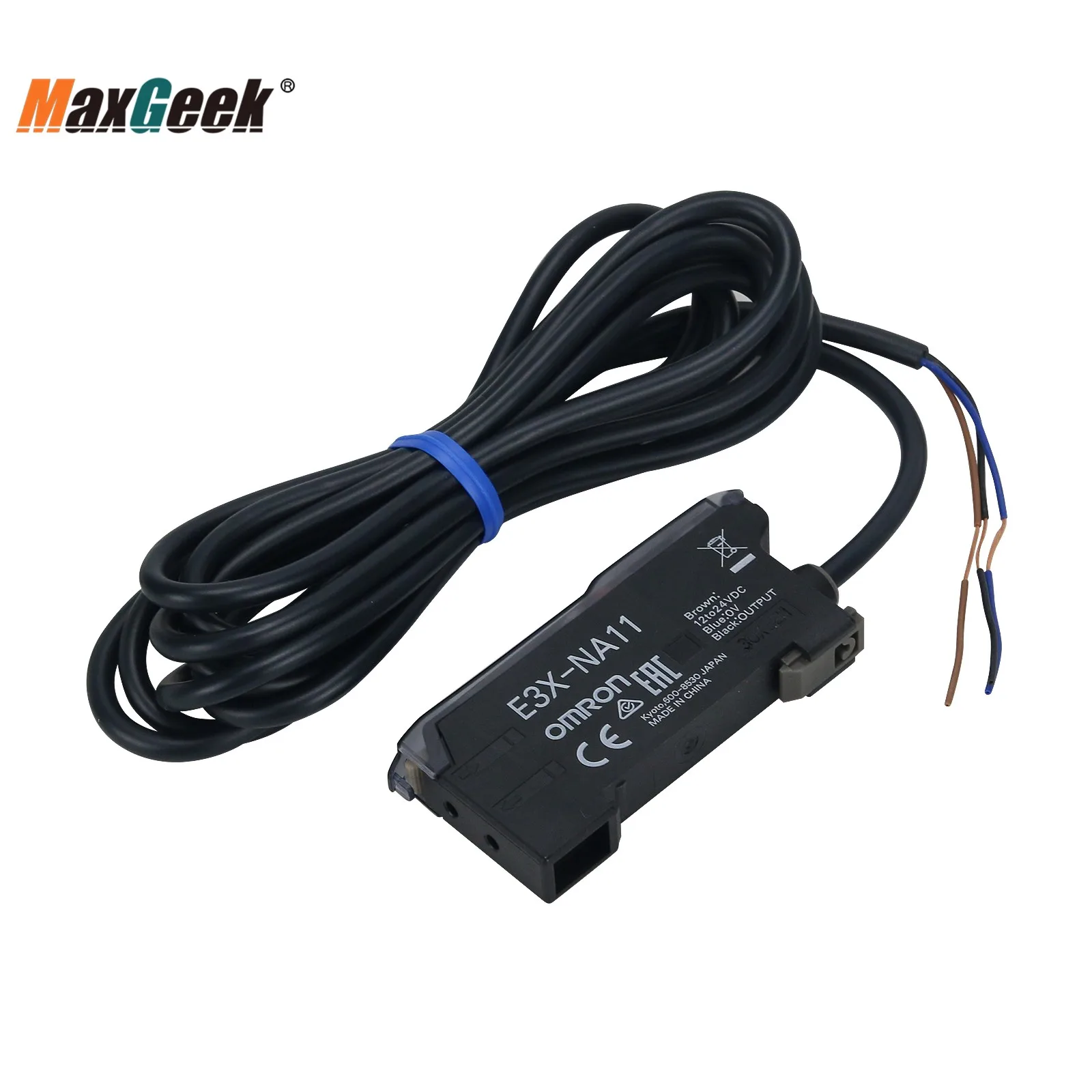 Maxgeek E3X-NA11光ファイバーアンプオリジナル12〜24vdc Maxgeek E3X-NA11光ファイバーアンプオリジナル12〜24vdc