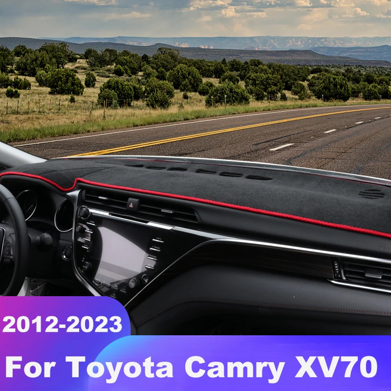

Защитные накладки для приборной панели автомобиля, Настольная Накладка для приборной панели, коврики для Toyota Camry XV50 XV70 2012-2022 2023, аксессуары