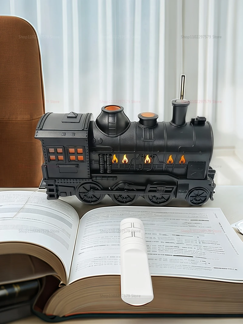 Description Picture 4 of itemNew Train Modeling Mini Air Humidifier With Remote Control Smoke Ring Cool Mist Air Humidifier LED Lamp Aroma Difuser Atomizer