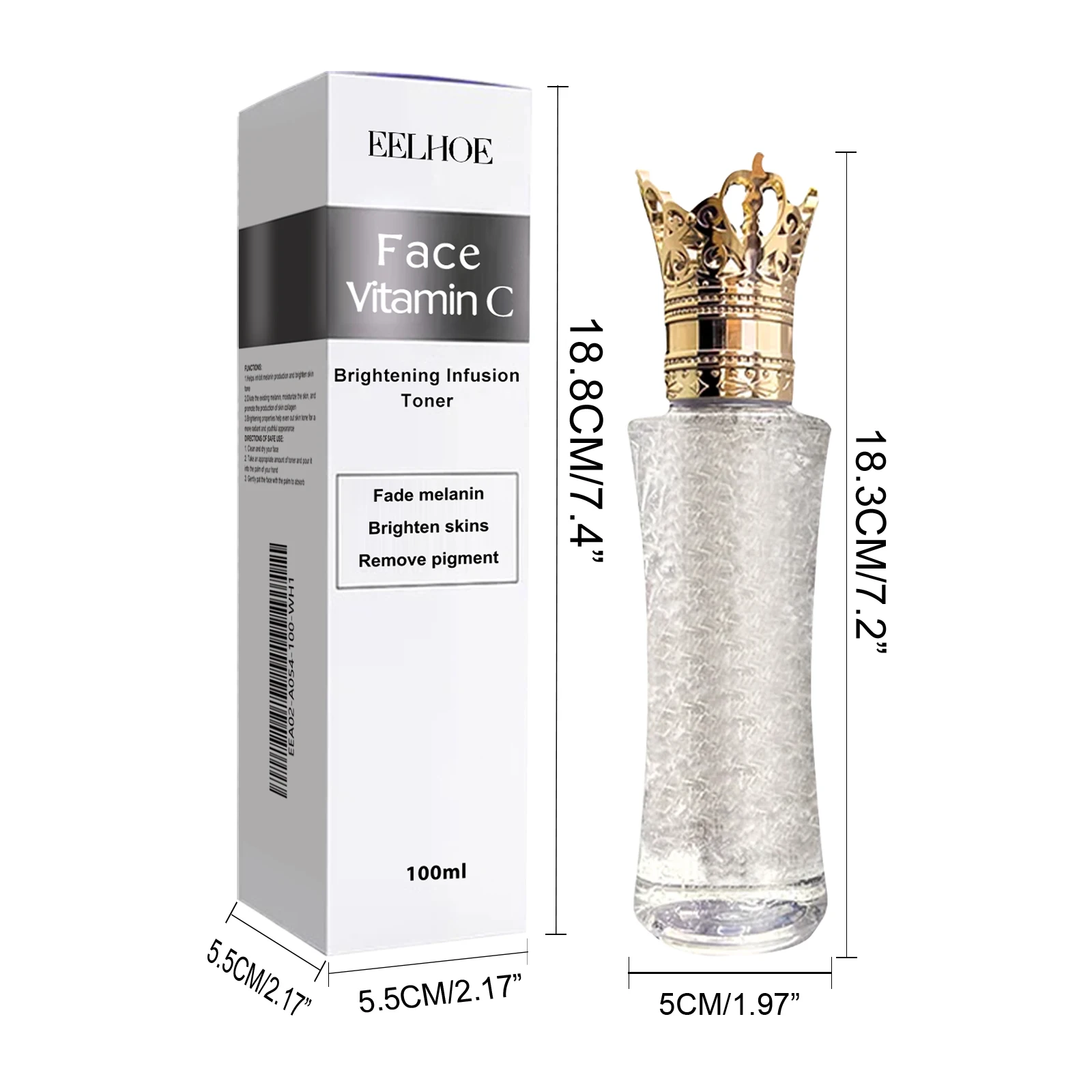 Gently layered toner