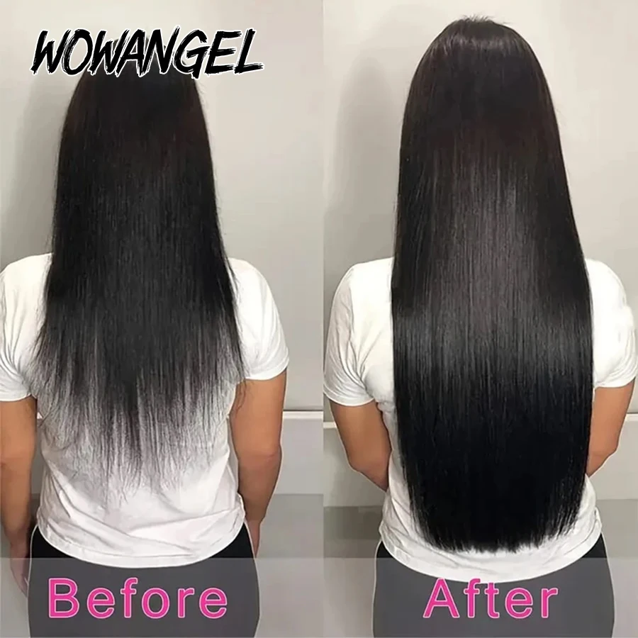 WOWANGEL vietnamese Hair Bone Straight Human Hair Bundles 100% Unprocessed Virgin Human Hair Extensions For Women Raw Hair 6