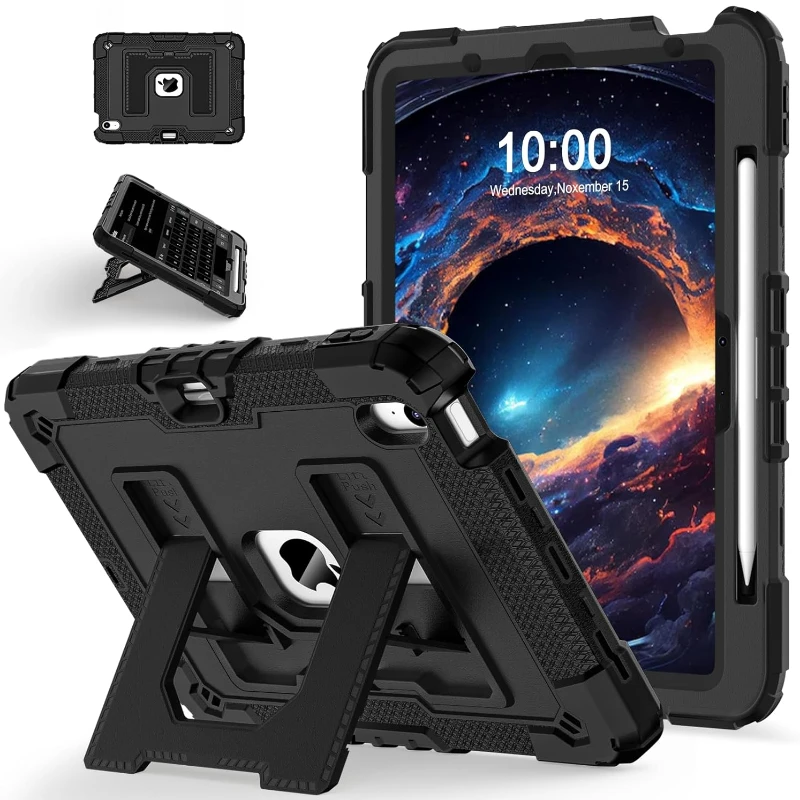 Rugged Shockproof Kids-Friendly Tablet Protective Cover