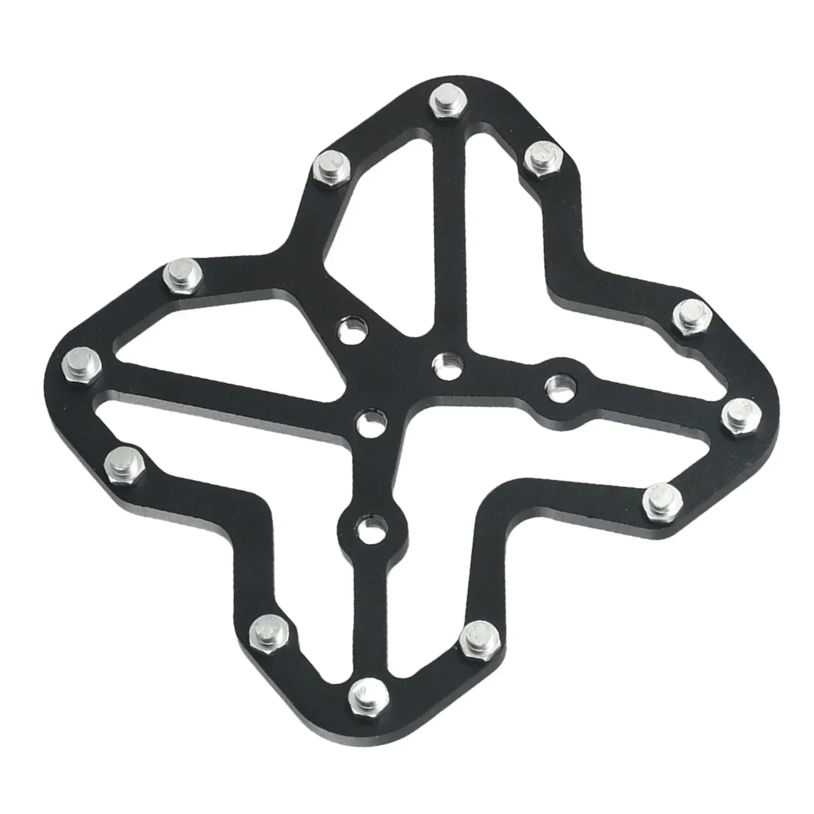 자전거 페달 플랫폼 클릿 페달 어댑터 플랫 페달 퀵릴리즈 잠금 플레이트, Shimano Tankelos KEO용, 1 쌍