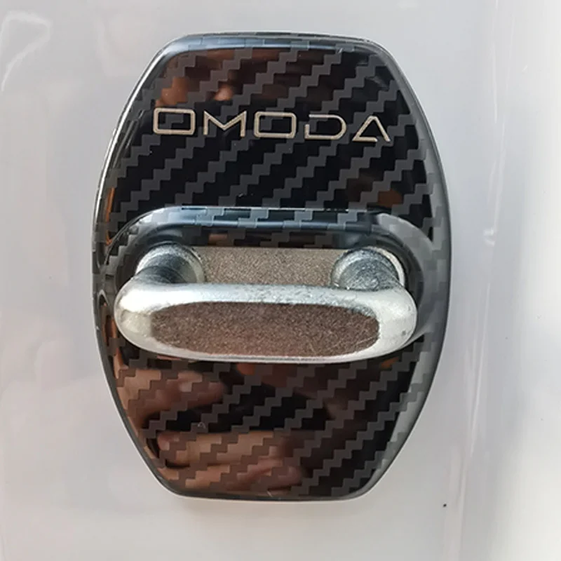 Car Door Lock Cover For Chery OMODA 5 C5 PHEV Accessories Auto Car Door Lock Protect Cover Emblems Case Stainless Steel Decoration