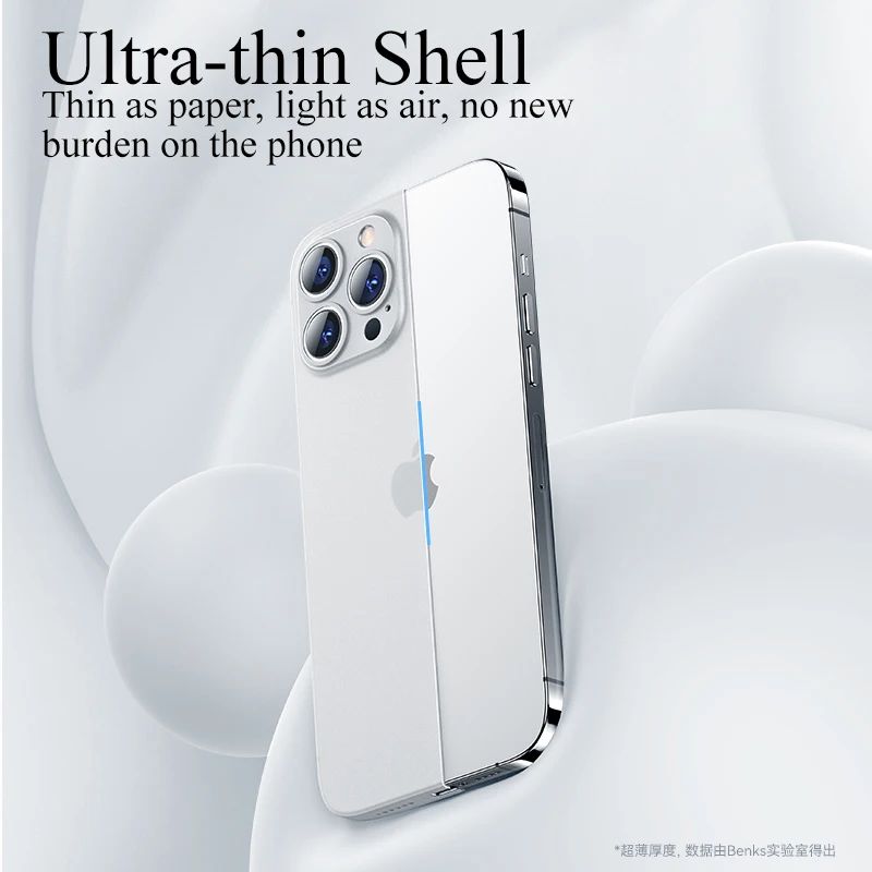 0.3mm Ultra Thin Back Cover Case For iPhone 13 12 Mini 11 Pro SE 2022 2020 Transparent Matte Hard Cover Soft Slim Shell Fundas cute iphone 12 mini cases iPhone 12 Mini