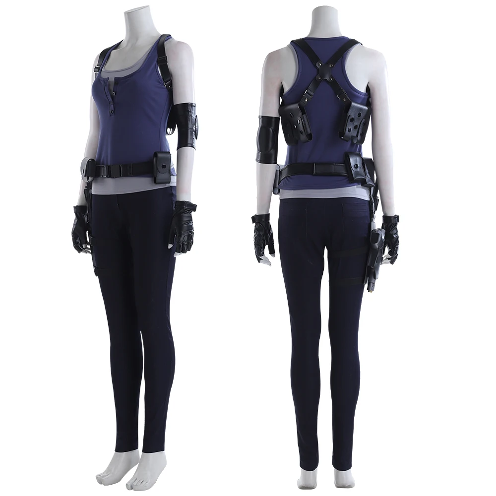 HalloweenJillValentineClothingGameCosplayCostumeFancyMasquerade