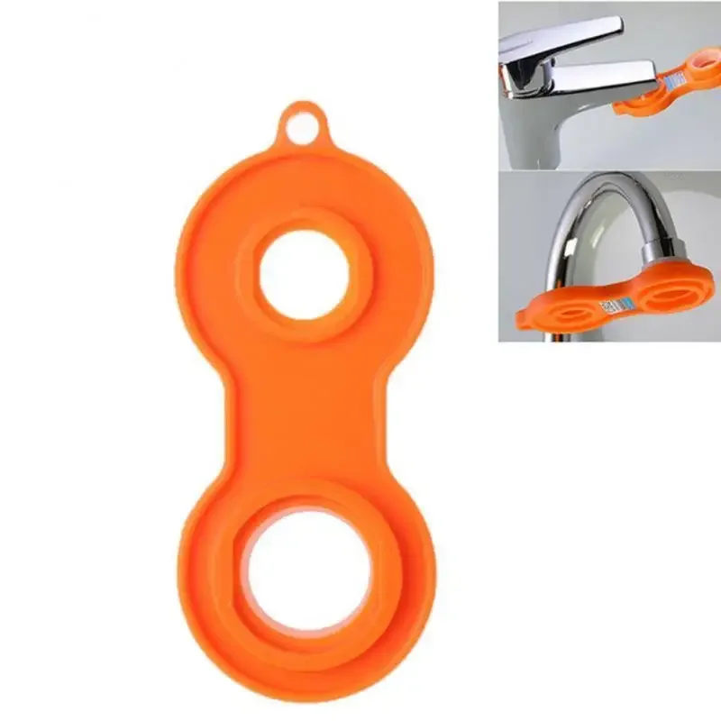 

Universal Water Outlet Wrench Faucet Bubbler Disassembly Cleaning Tool 1Pc Four Sides Available Yellow Wrench