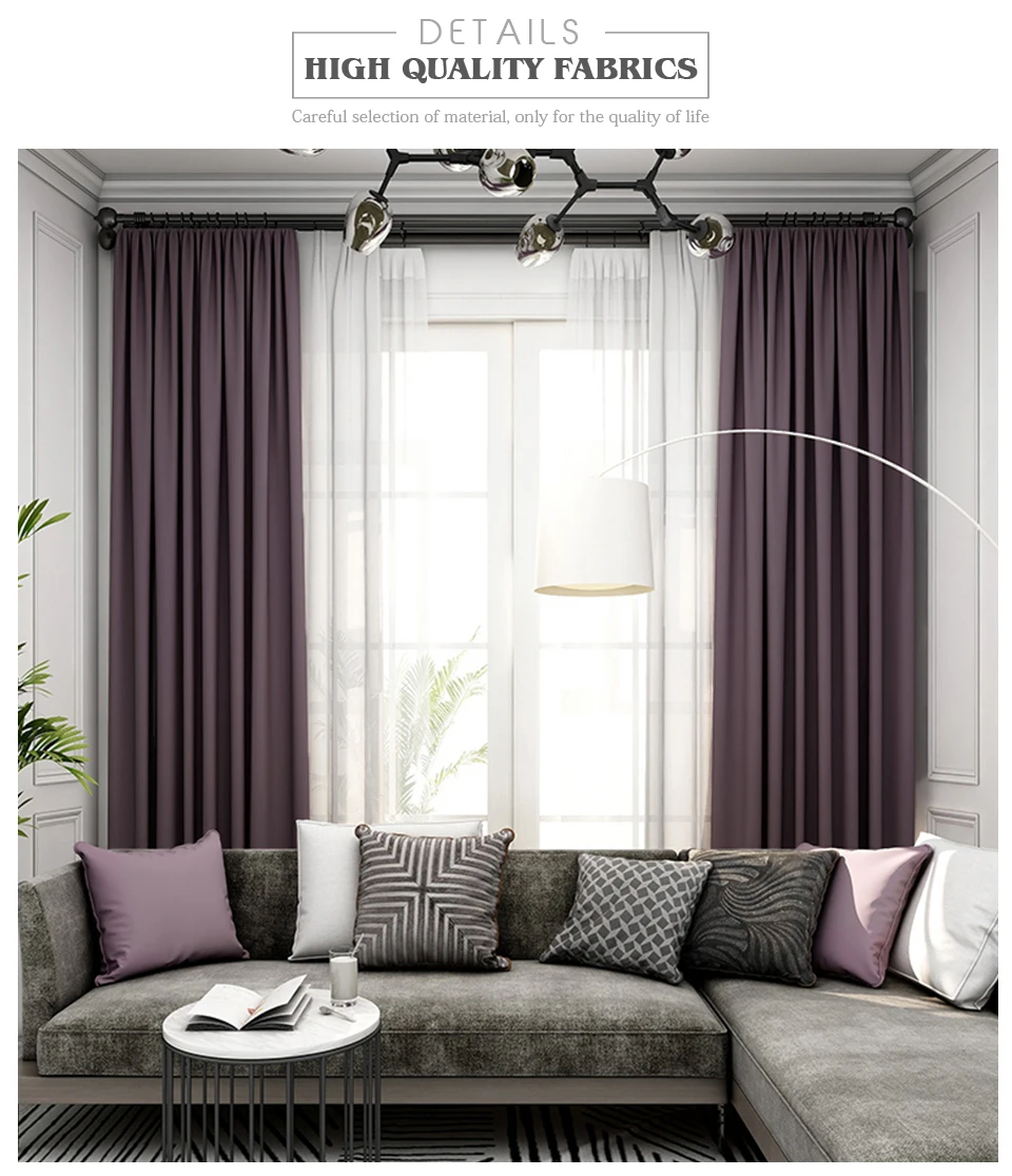Modern Drapes For Bedroom | Thermal Curtains