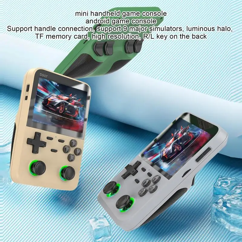 

Retro Handheld Game Console Game Consoles Hand Held Emulator 3.5-Inch Screen 64Gb With 10000 Classic Games For Kids Adults