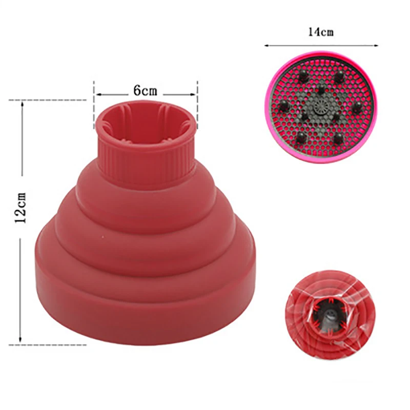 Universal Hair Curl Diffuser Cover Diffuser Disk Hairdryer Curly Drying Blower Hair Curler Styling Tool Accessories For Salon. 