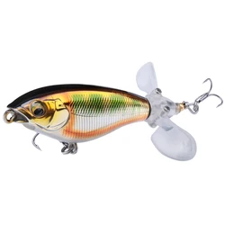 Enhanced Floating Topwater Lure with Rotating Tail - 68mm 7g (B)