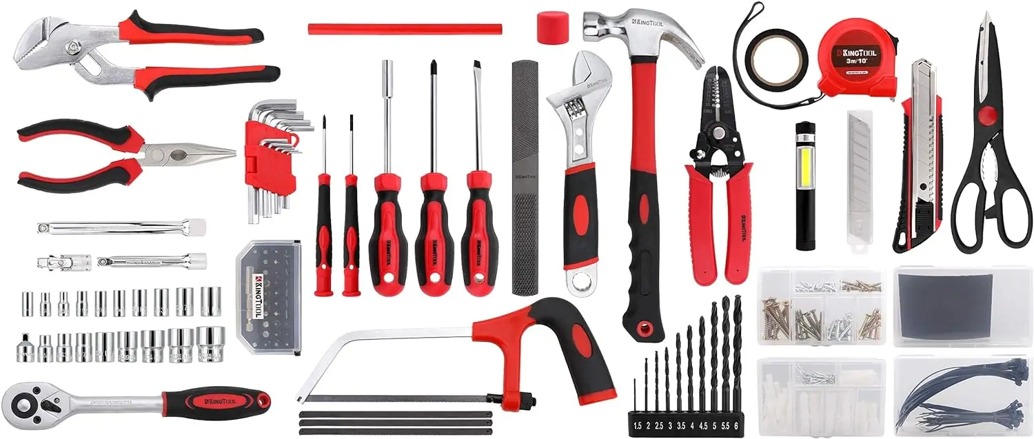 General Home/Auto Repair Tool Set, Toolbox Storage Case with Drawer, General Household