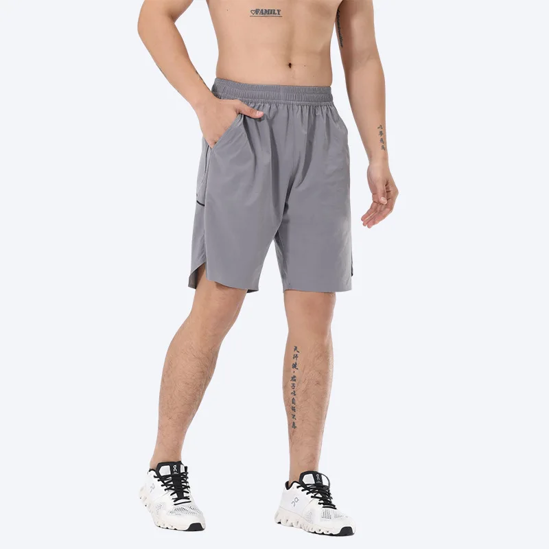Sports shorts loose running seamless quick-drying pants training fitness five-point pants basketball shorts men