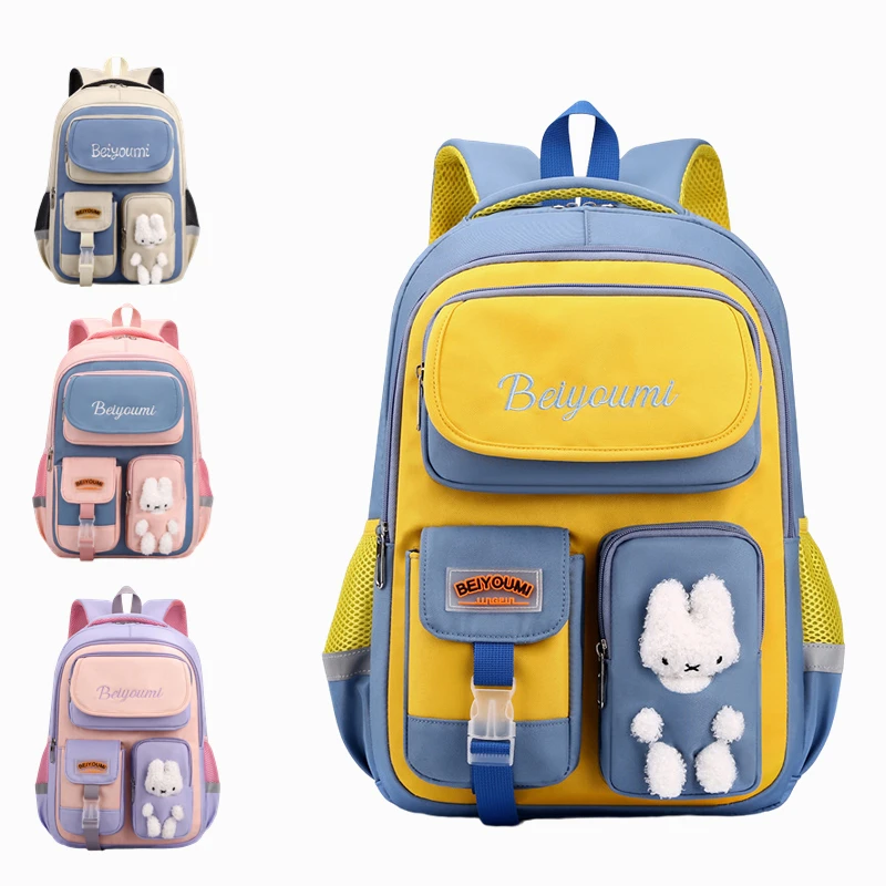 NewSchoolBookbagForBoysAndGirlsSchoolbagsWithLargeCapacity