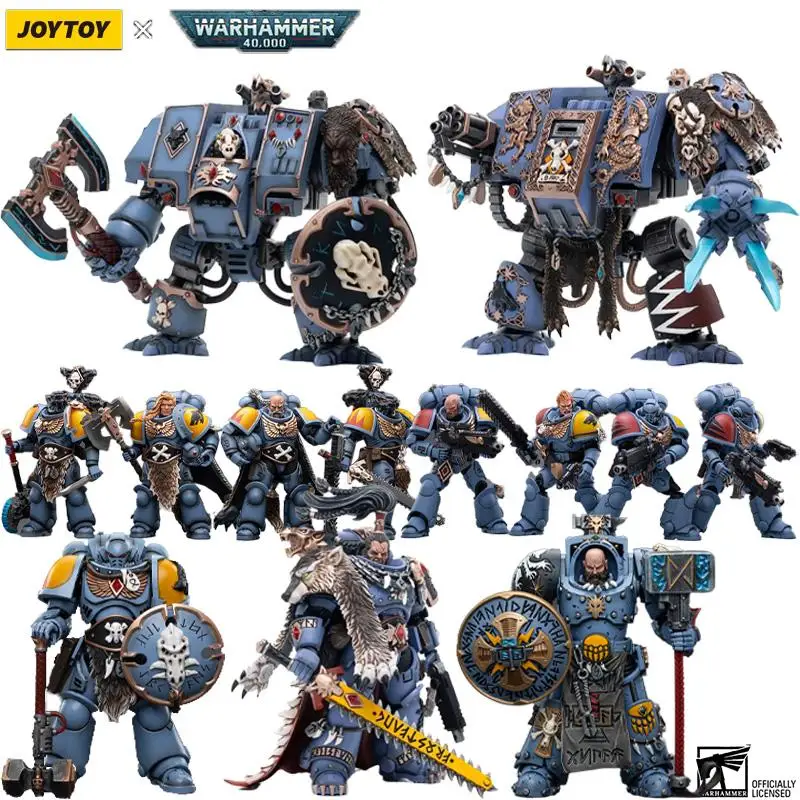 

[In-Stock] Joytoy Warhammer 40K Space Marines Space Wolves Claw Pack Action Figure Free Shipping Model Toy Anime