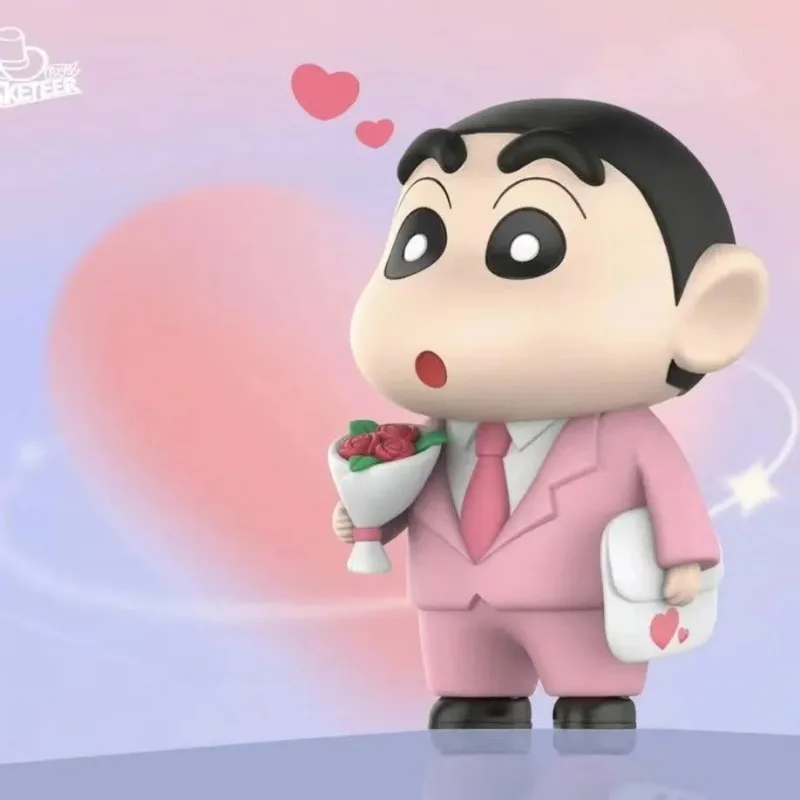 

Office worker Crayon Shin-chan Nohara Shinnosuke worker flower-taking Shin-chan interchangeable figure desktop ornament model